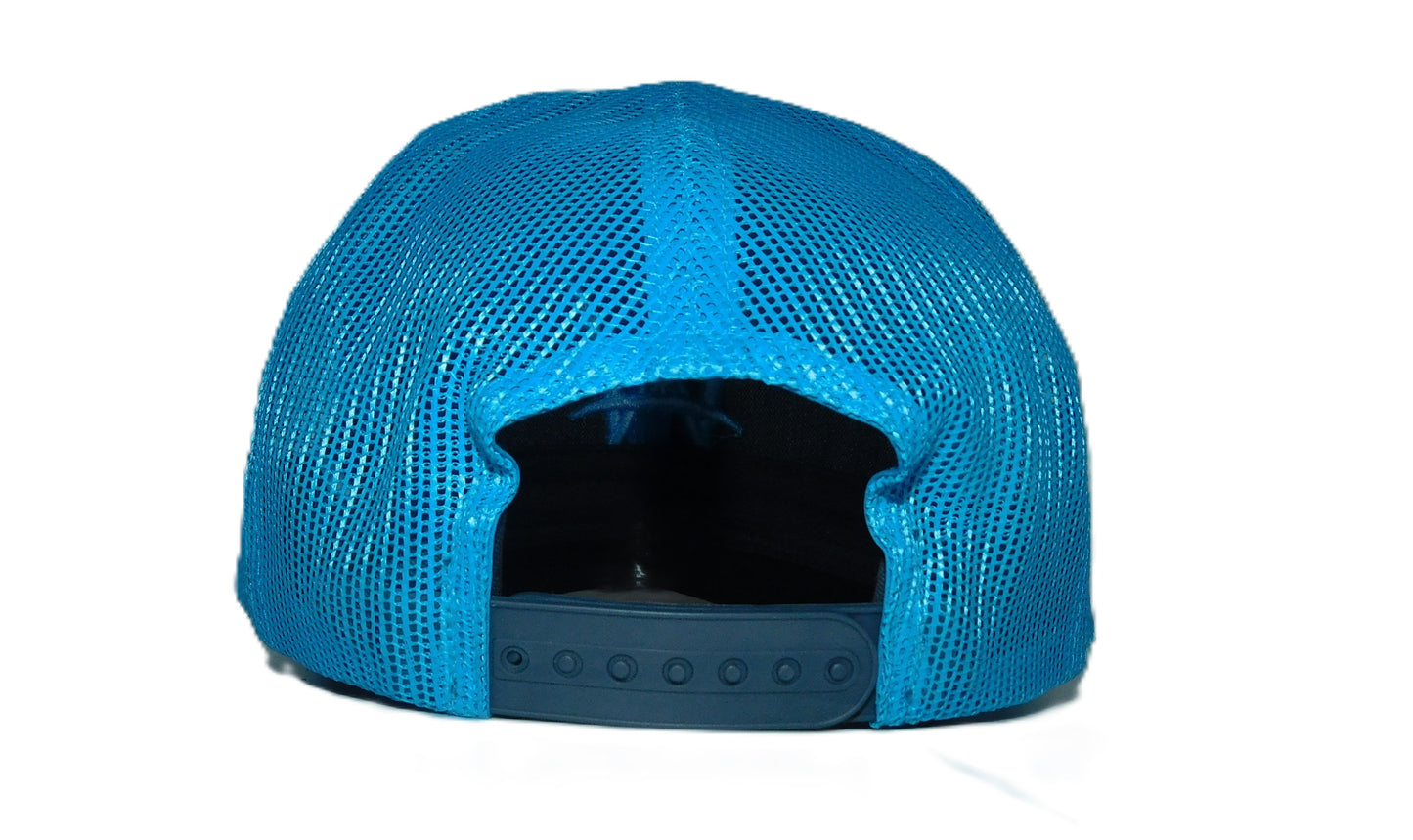 AW Gray/Blue Trucker cap
