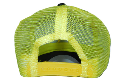 AW Trucker cap Black and yellow